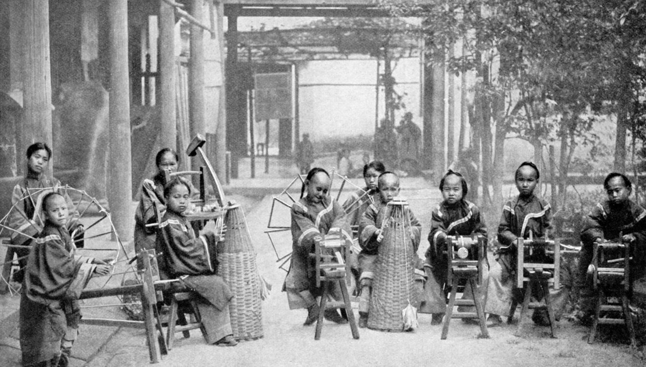 صناع السلال ، هونغ كونغ ، 1922 بواسطة غير معروف