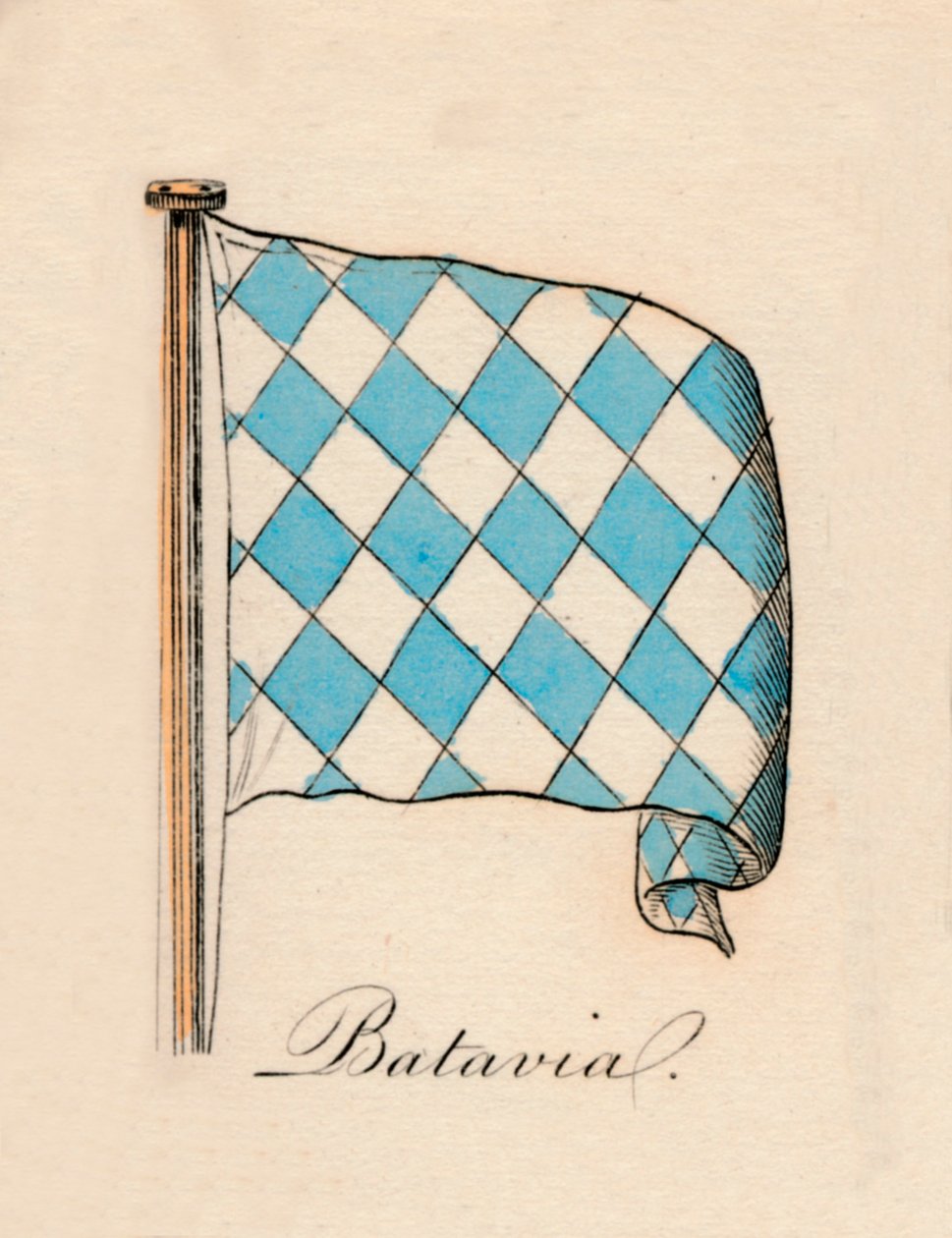 باتافيا ، 1838 بواسطة غير معروف
