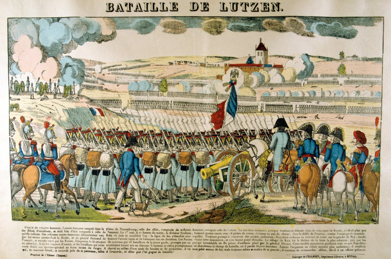 معركة لوتسن ، 2 مايو 1813 بواسطة غير معروف