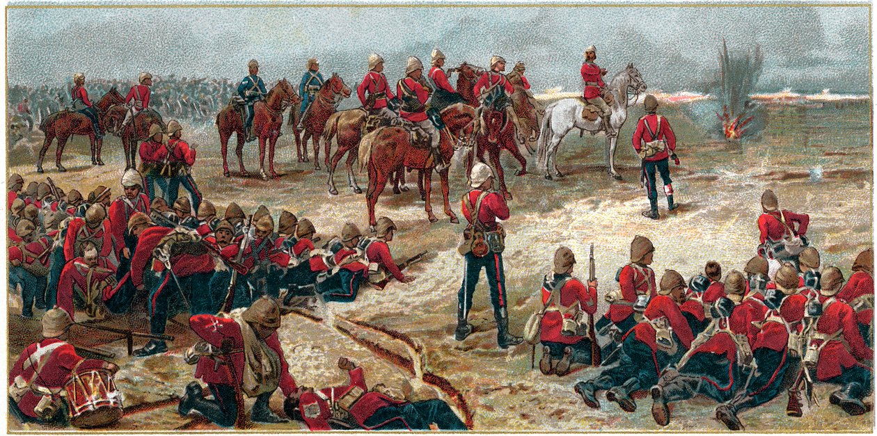 معركة تل الكبير ، مصر ، 13 سبتمبر 1882 1887 بواسطة غير معروف