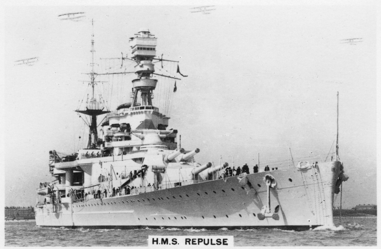 Battlecruiser HMS Repulse ، 1937 بواسطة غير معروف