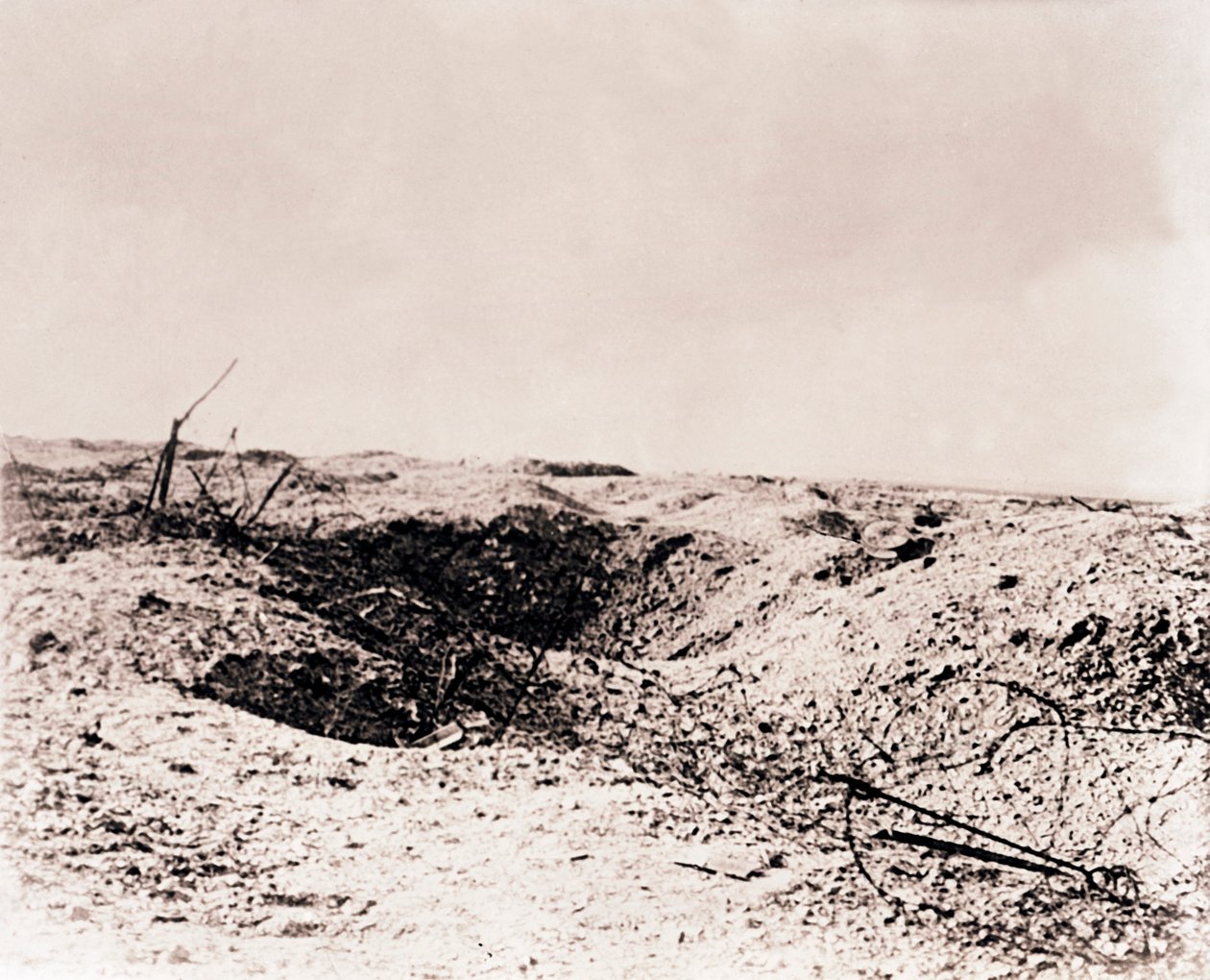 ساحة المعركة ، تاهور ، شمال فرنسا ، c1914-c1918 بواسطة غير معروف