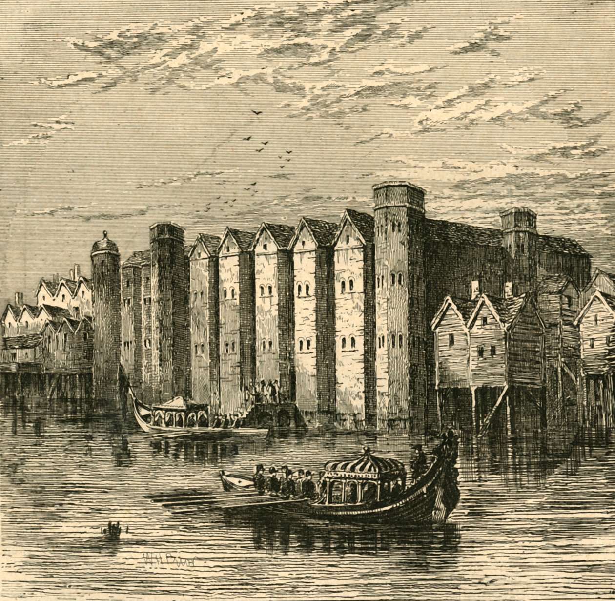 قلعة بيناردز ، من وجهة نظر نُشرت عام 1790 ، 1897. بواسطة غير معروف