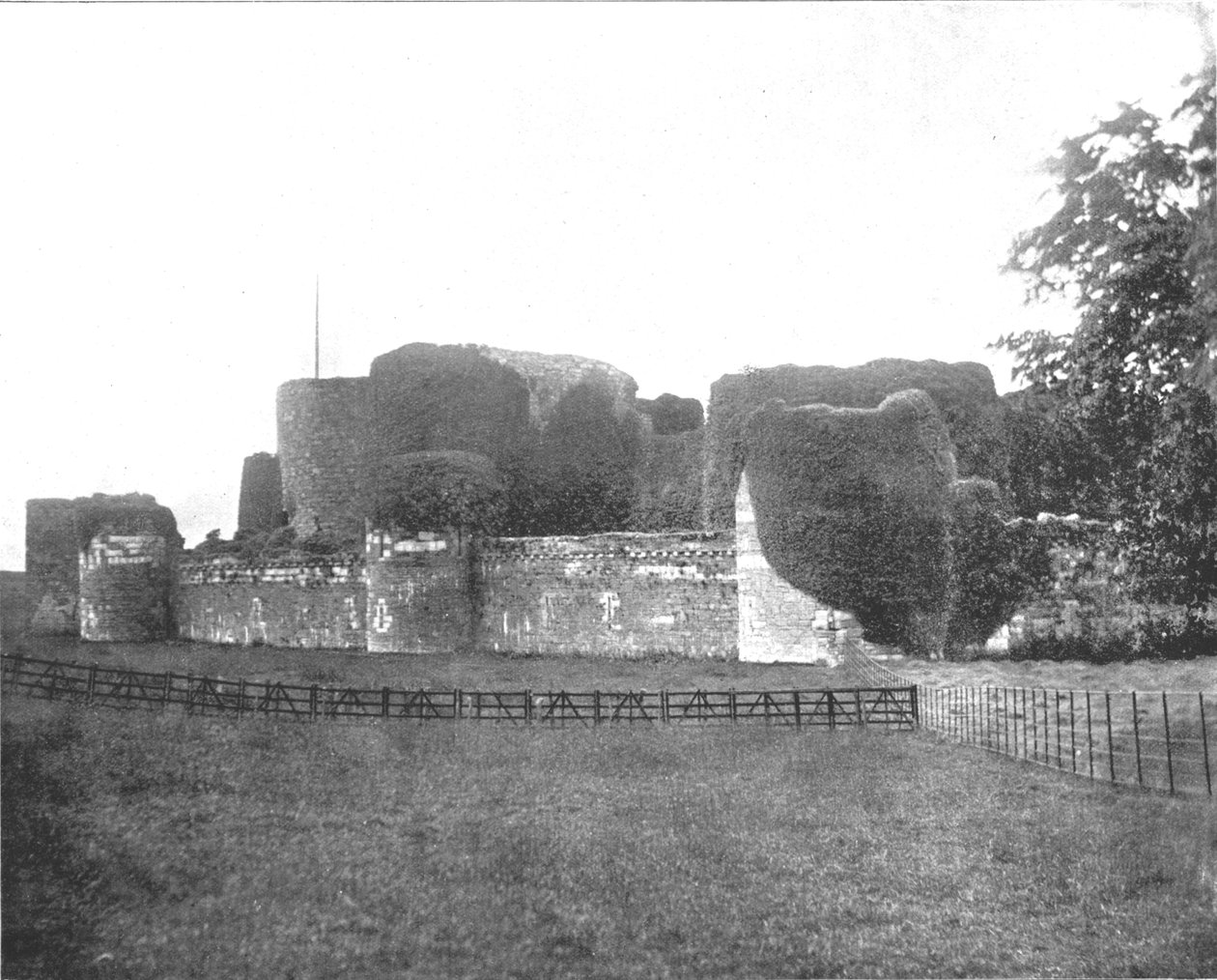 قلعة بوماريس ، أنجلسي ، ويلز ، 1894. بواسطة غير معروف