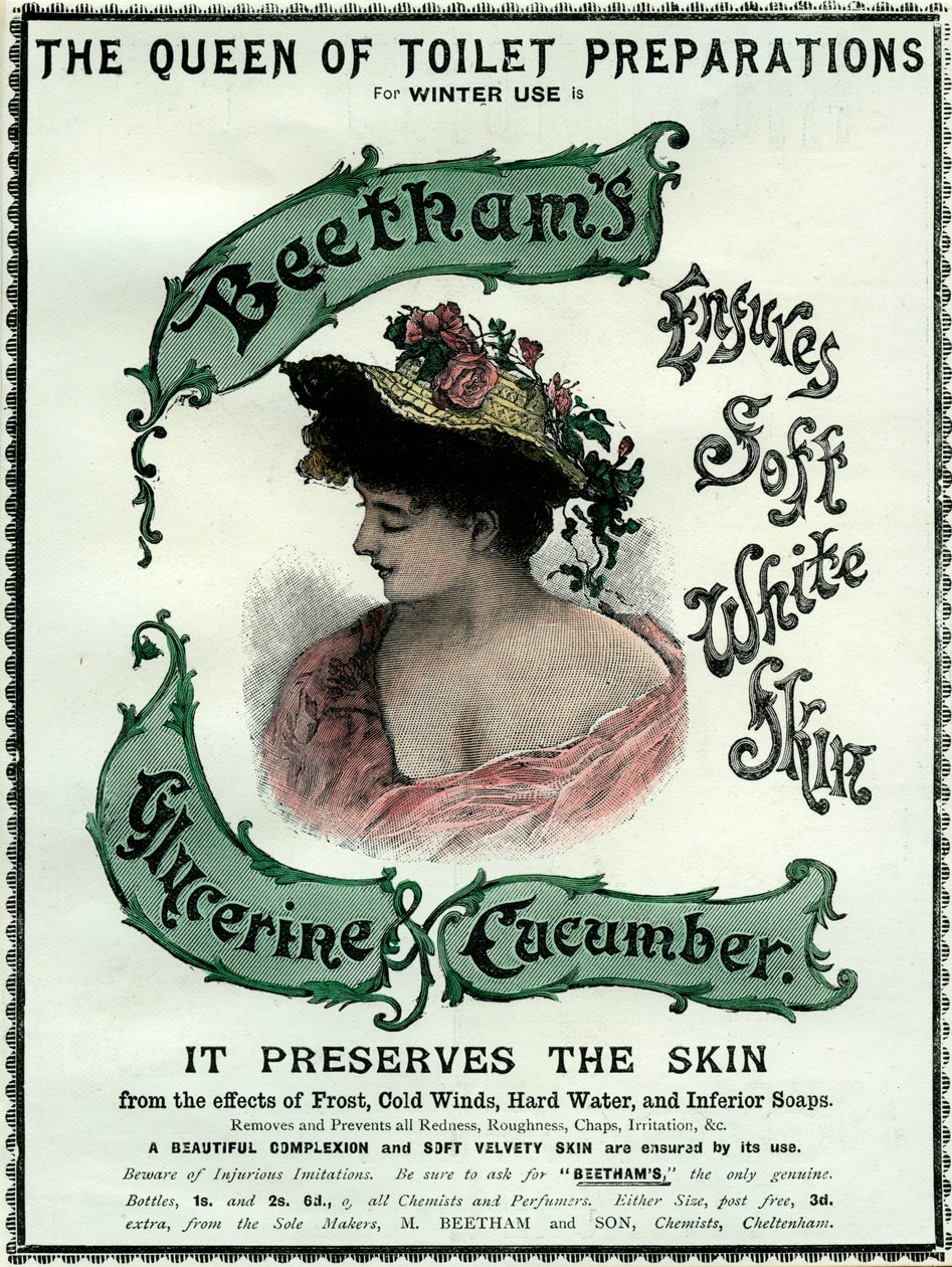 Beethams Glycerine and Cucumber Cream ، القرن التاسع عشر بواسطة غير معروف