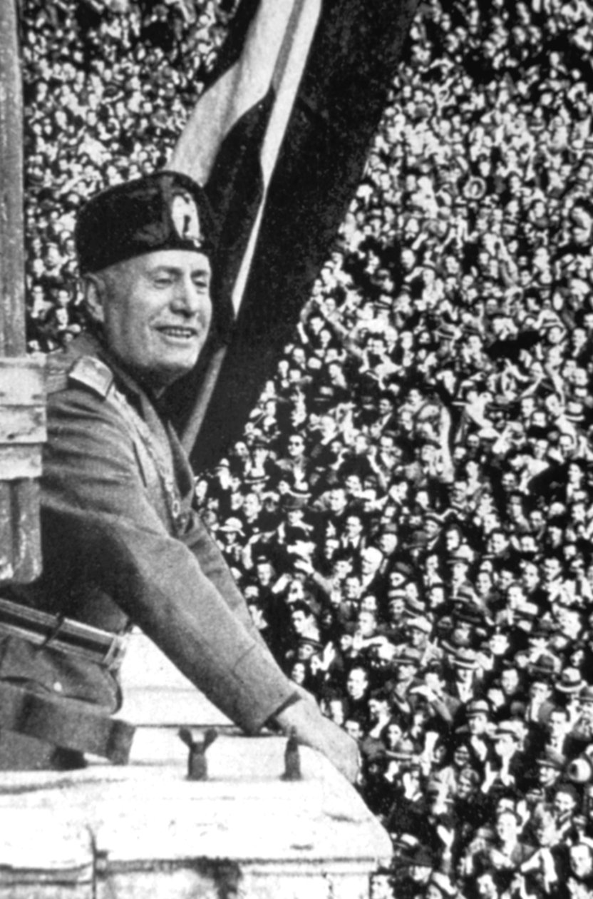 بينيتو موسوليني 1883-1945 ، ديكتاتور فاشي إيطالي بواسطة غير معروف