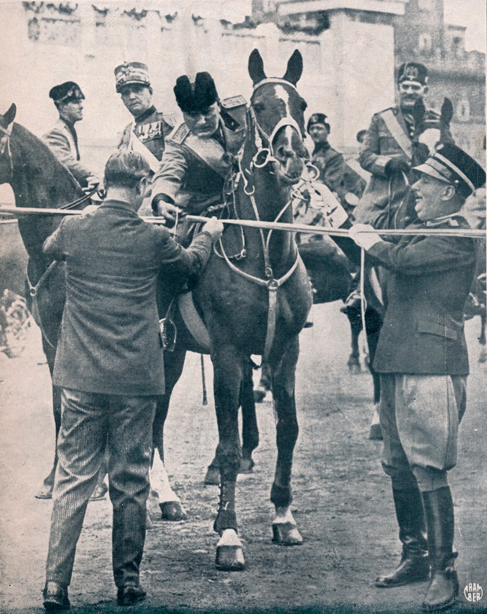 بينيتو موسوليني ، زعيم فاشي إيطالي ، c1922-1933 بواسطة غير معروف
