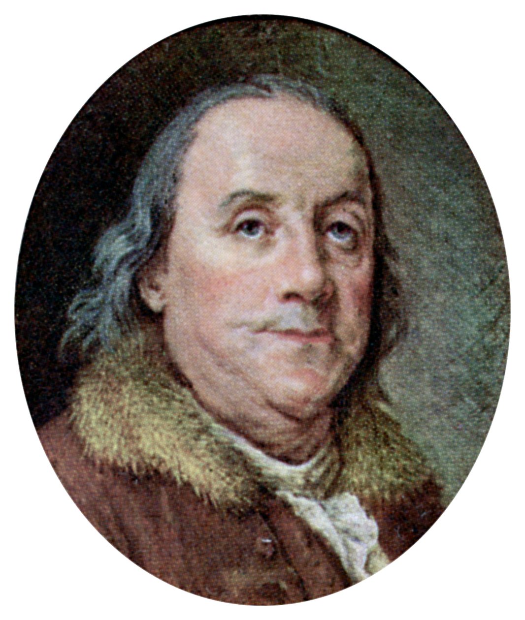 بنيامين فرانكلين ، c1782 بواسطة غير معروف