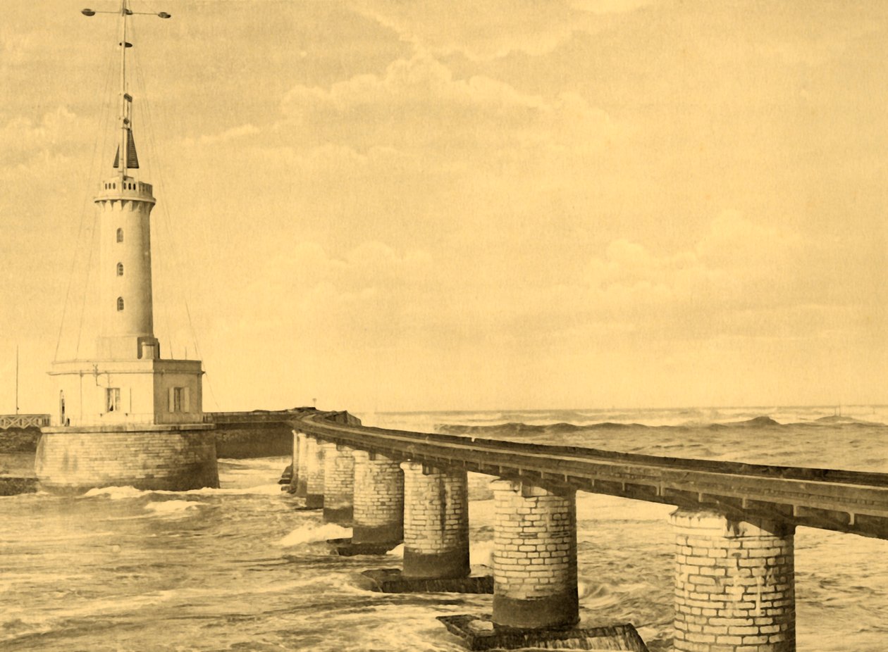 بياريتز - La Barre de lAdour a Bayonne ، c1930. بواسطة غير معروف
