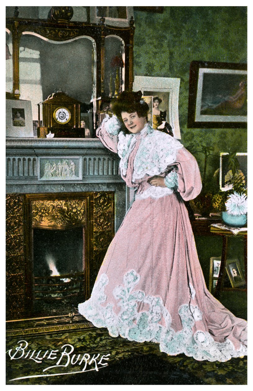 بيلي بورك ، الممثلة الأمريكية ، c1903-1919 بواسطة غير معروف