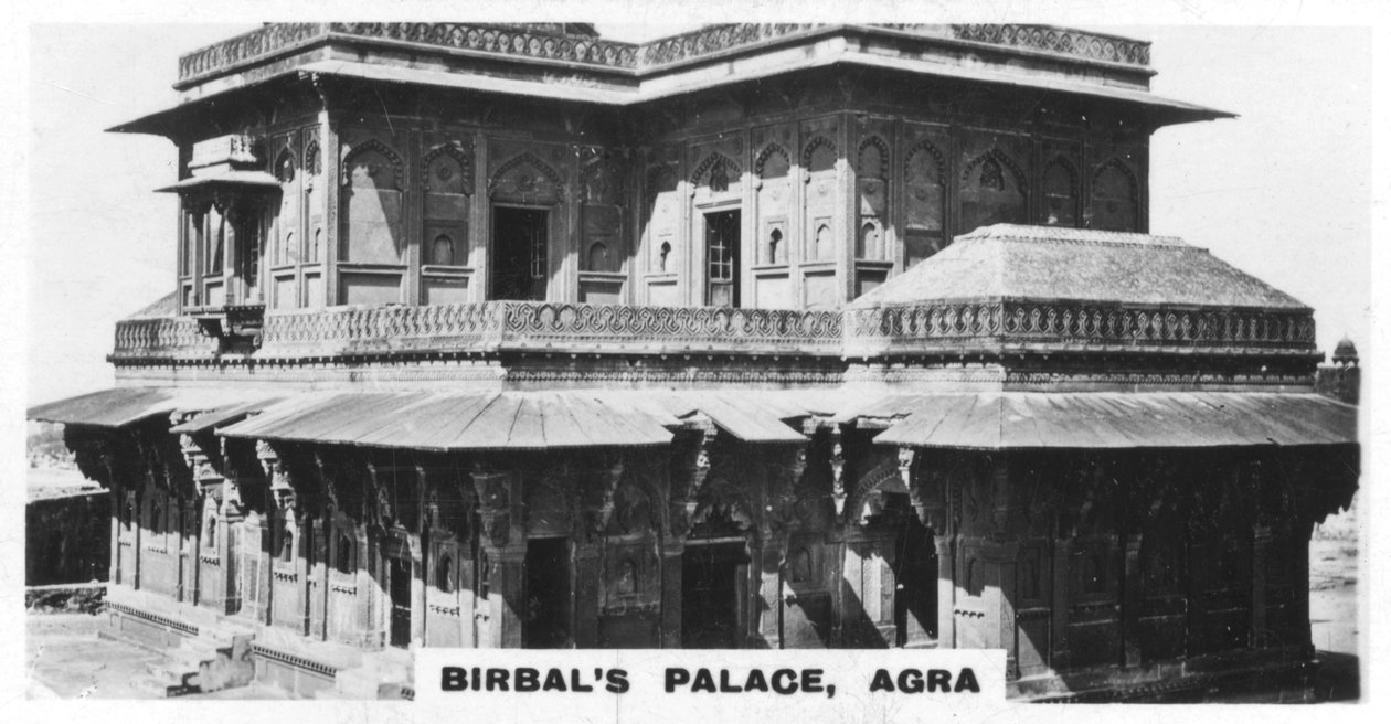 قصر بيربالس ، فاتحبور سيكري ، أغرا ، الهند ، c1925 بواسطة غير معروف