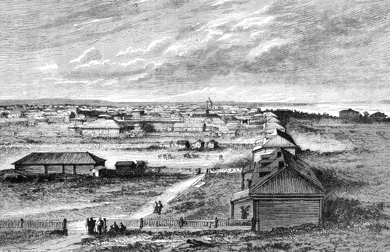 بلاغوفيشتشينسك ، سيبيريا ، روسيا ، 1895 بواسطة غير معروف