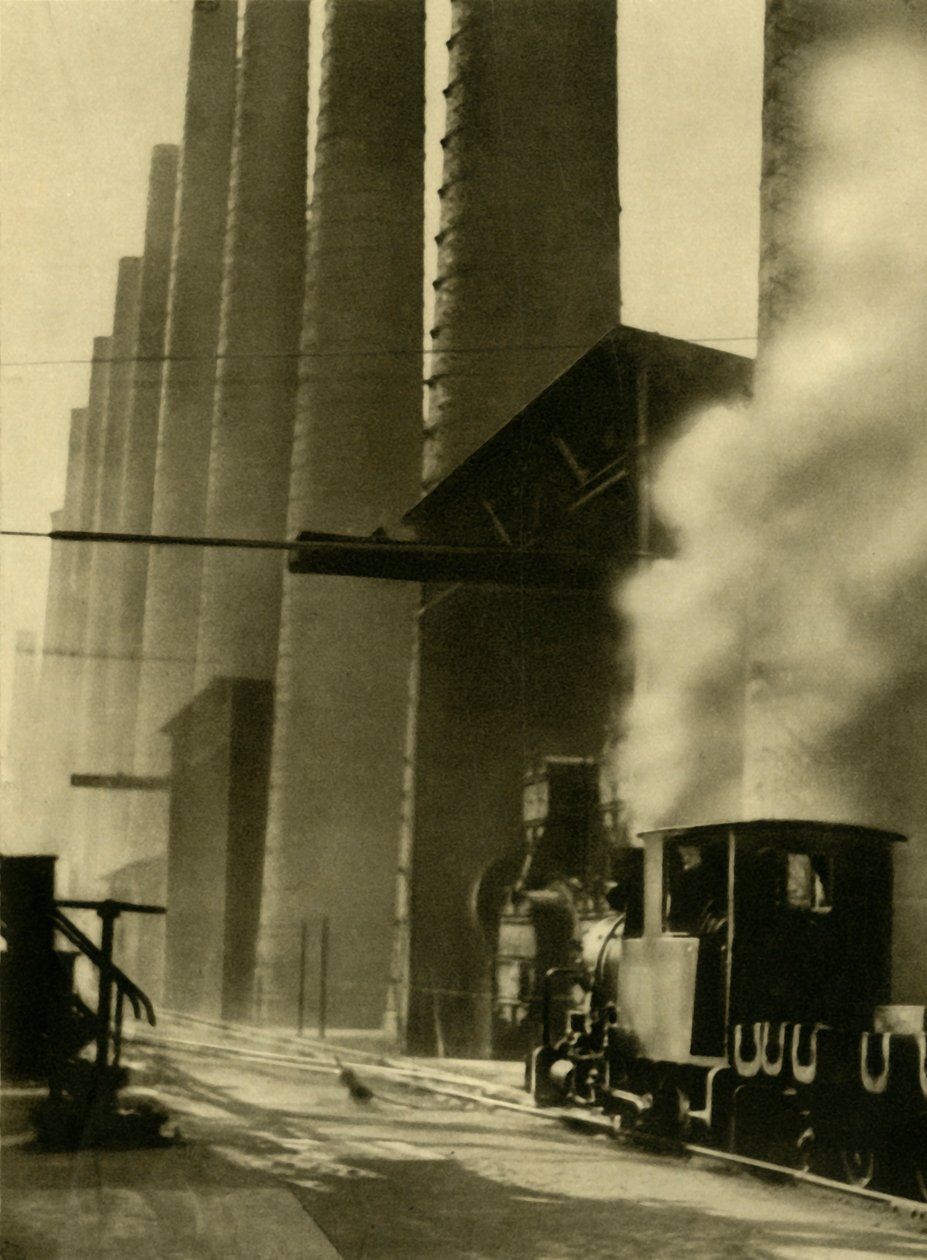 أفران الانفجار ، Donawitz ، النمسا ، c1935. بواسطة غير معروف