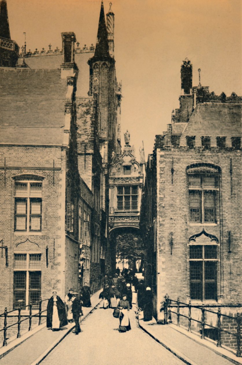 Blind Donkey Street ، c1910 بواسطة غير معروف