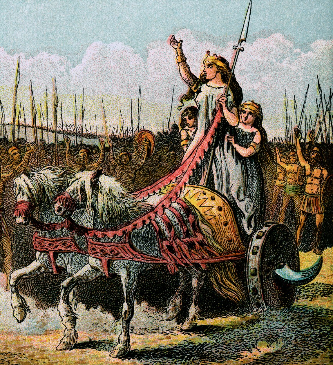 Boadicea وجيشها ، c1850 بواسطة غير معروف