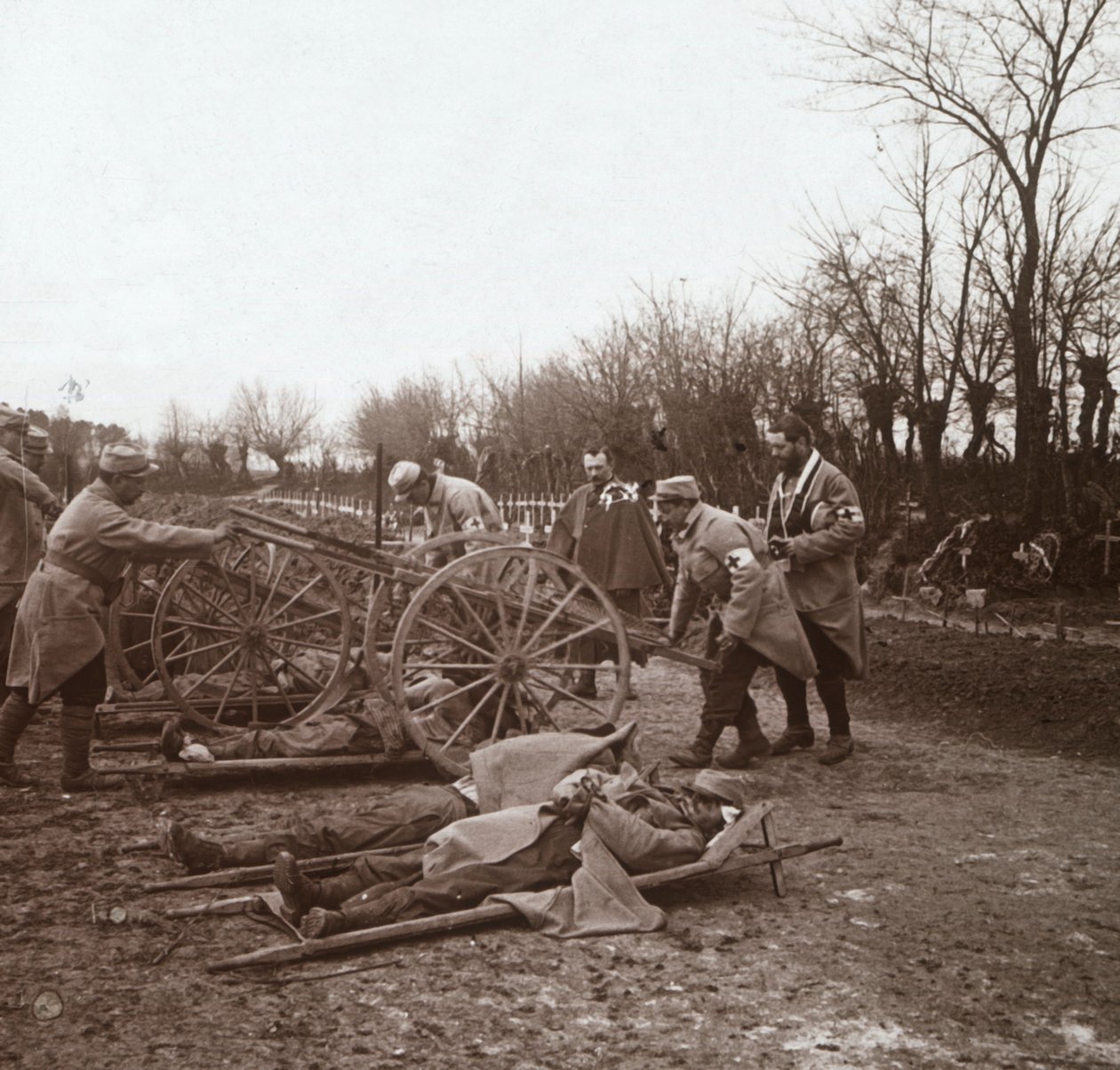 الأجسام ، Villers-au-Bois ، شمال فرنسا ، c1914-c1918. بواسطة غير معروف