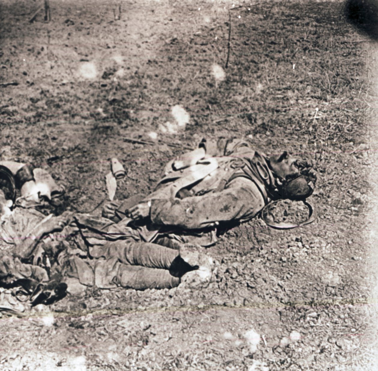 جثث الجنود القتلى ، c1914-c1918 بواسطة غير معروف