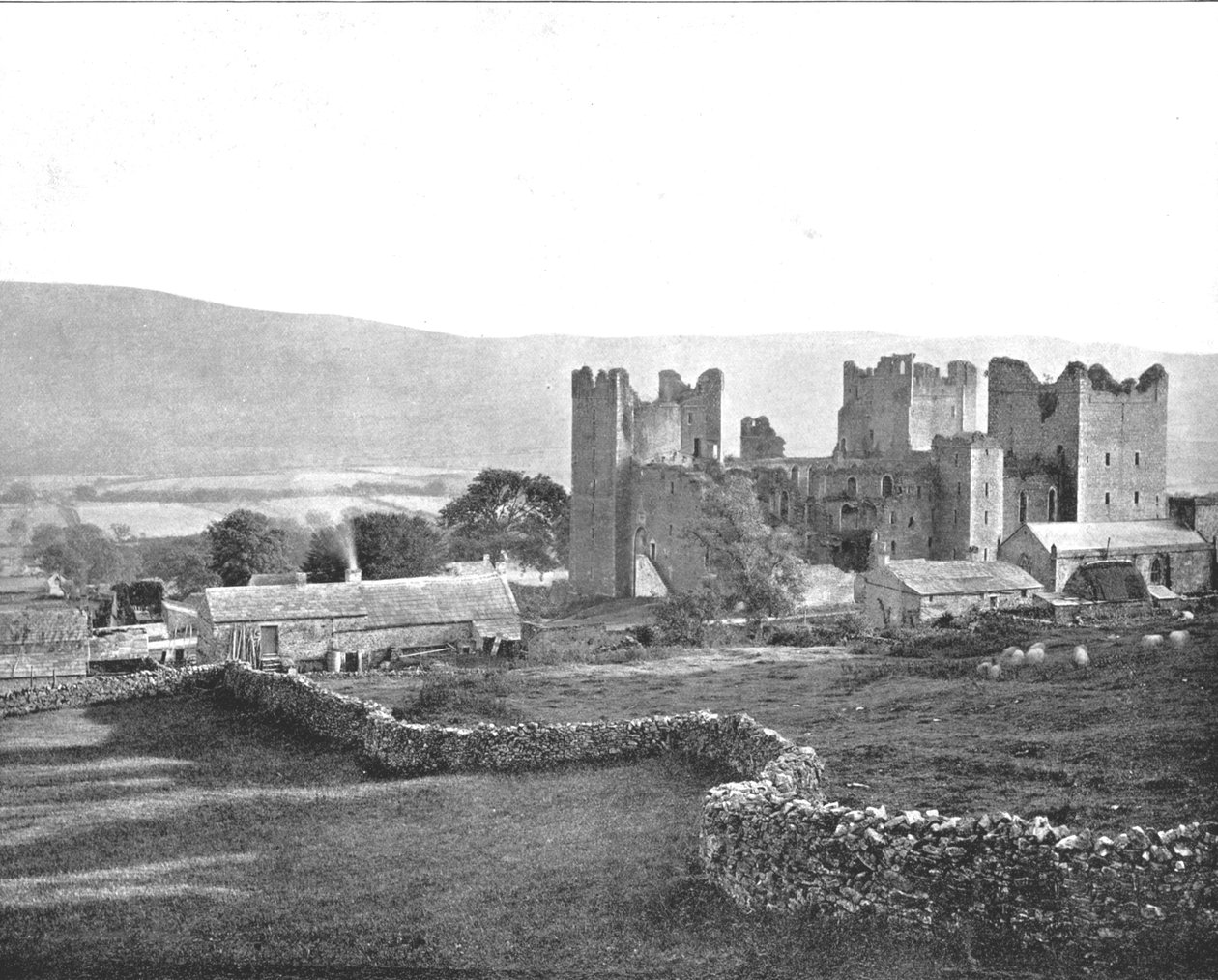 قلعة بولتون ، Wensleydale ، شمال يوركشاير ، 1894. بواسطة غير معروف