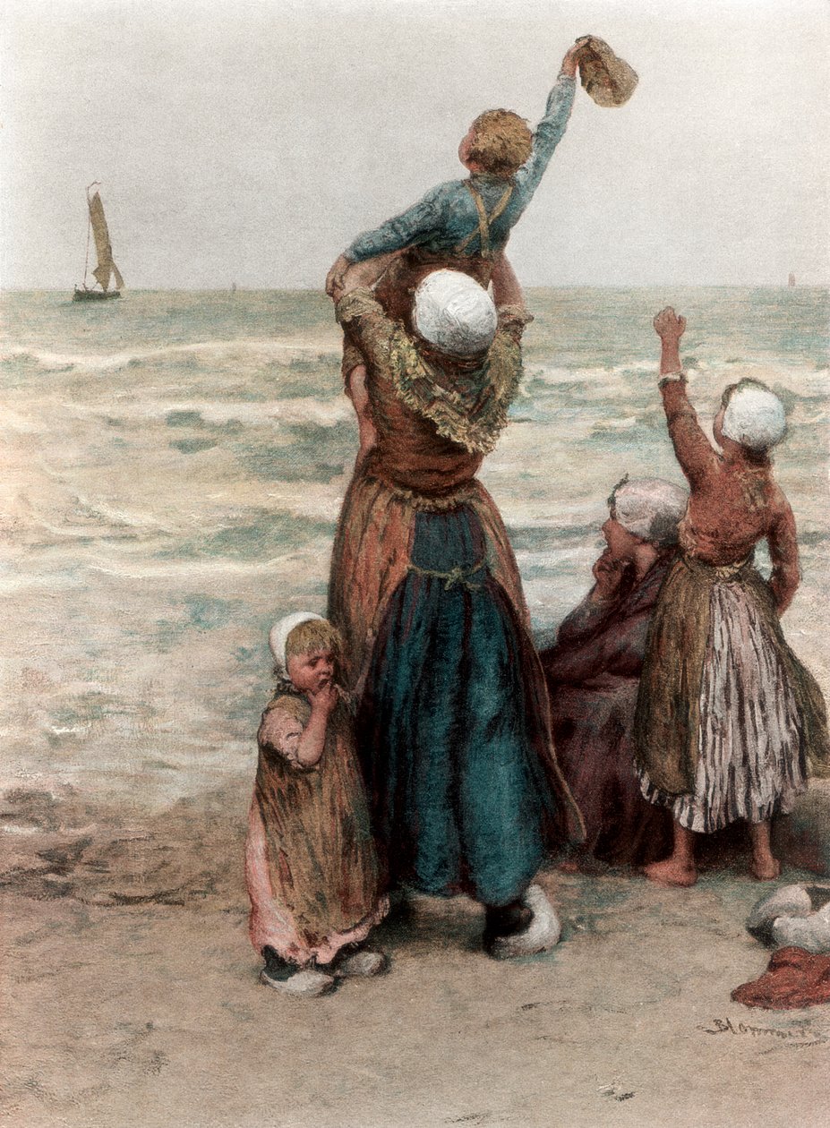 رحلة سعيدة! ، 1889 بواسطة غير معروف