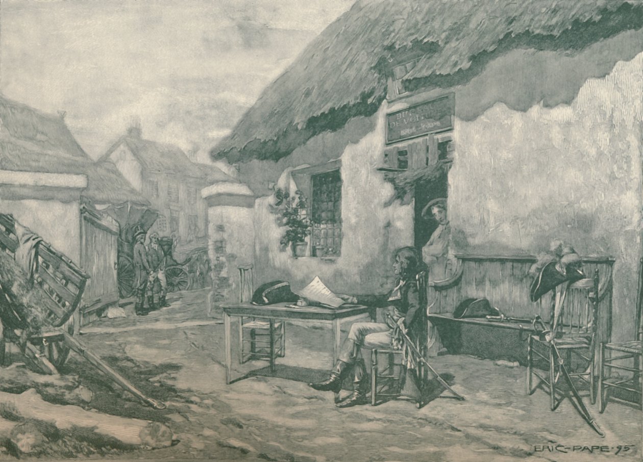 بونابرت على الطريق من باريس إلى نيس ، 1896 بواسطة غير معروف