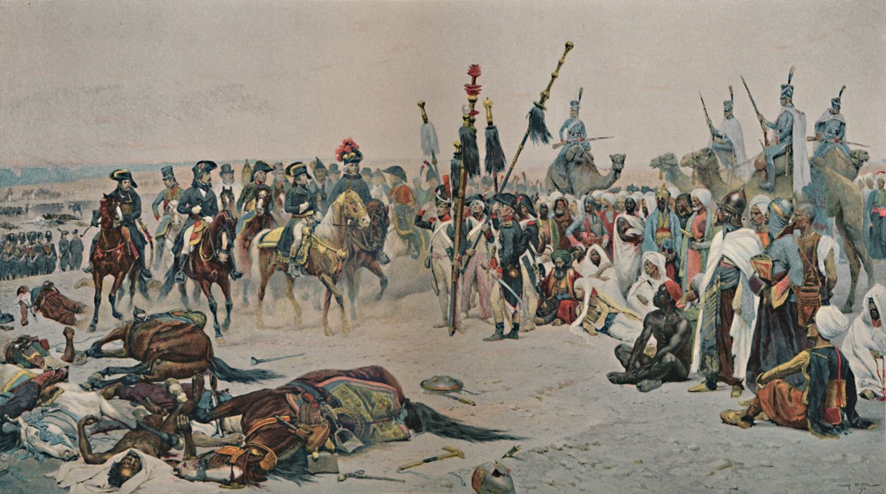 بونابرت في مصر ، 1798-1801 ، 1896 بواسطة غير معروف