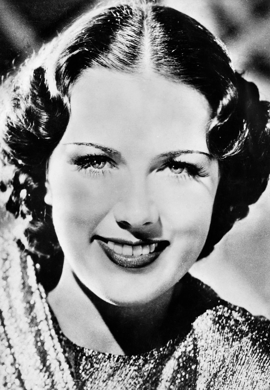 بونيتا جرانفيل 1923-1988 ، الممثلة الأمريكية ، c1930s-c1940s بواسطة غير معروف