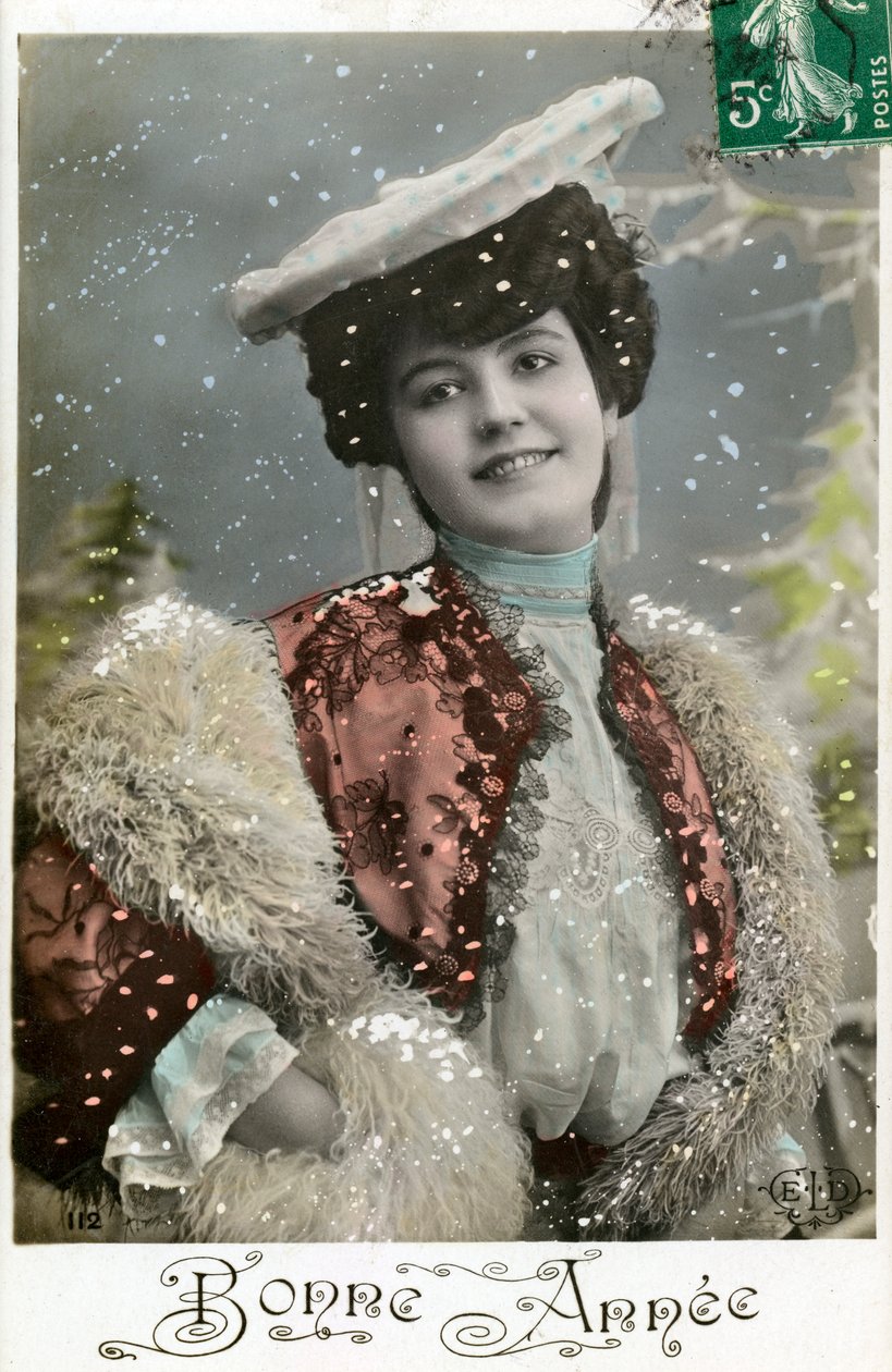 سنة جديدة سعيدة سنة جديدة سعيدة ، c1900s بواسطة غير معروف