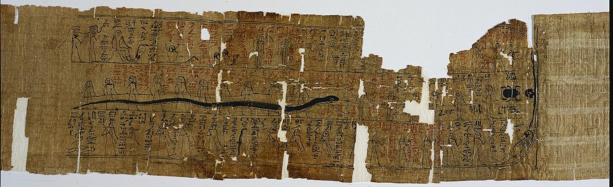 كتاب أمدوات ، ربما باكنموت ، مع عناصر من الساعة العاشرة حتى الثانية عشرة ، 1000-900 قبل الميلاد. بواسطة غير معروف