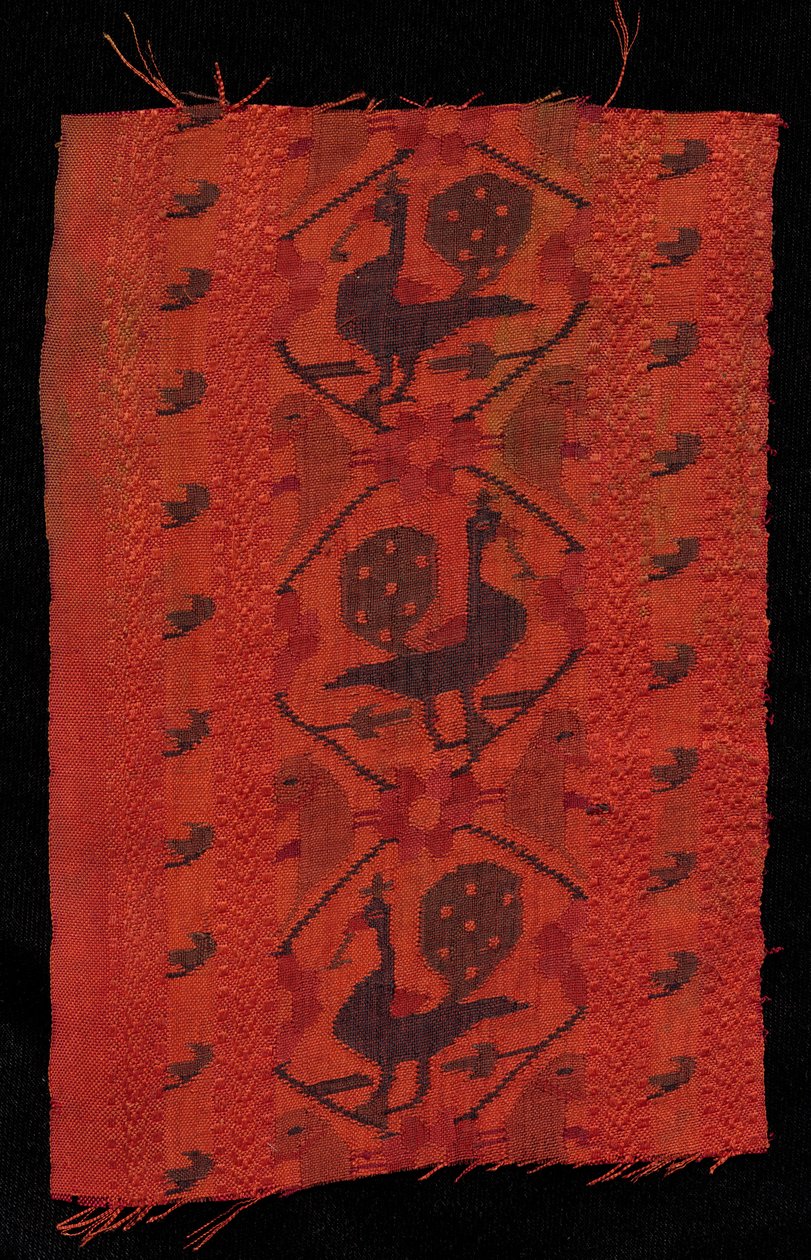 الحدود مع تصميم الطاووس ، 1600s. بواسطة غير معروف