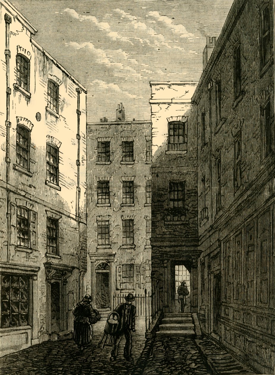 محكمة بوسويل ، 1881. بواسطة غير معروف