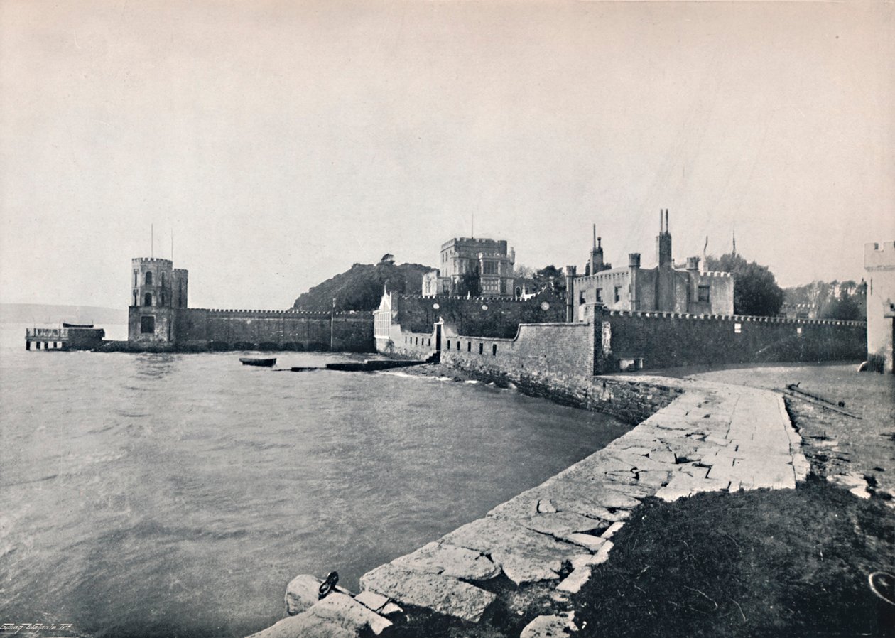 جزيرة برانكسيا - منظر عام للقلعة ، 1895 بواسطة غير معروف