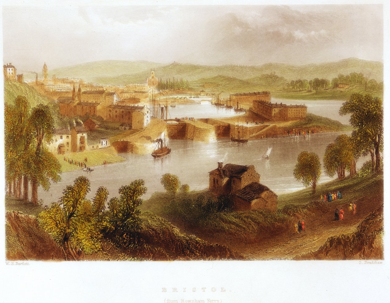 بريستول من رونهام فيري ، 1841 بواسطة غير معروف