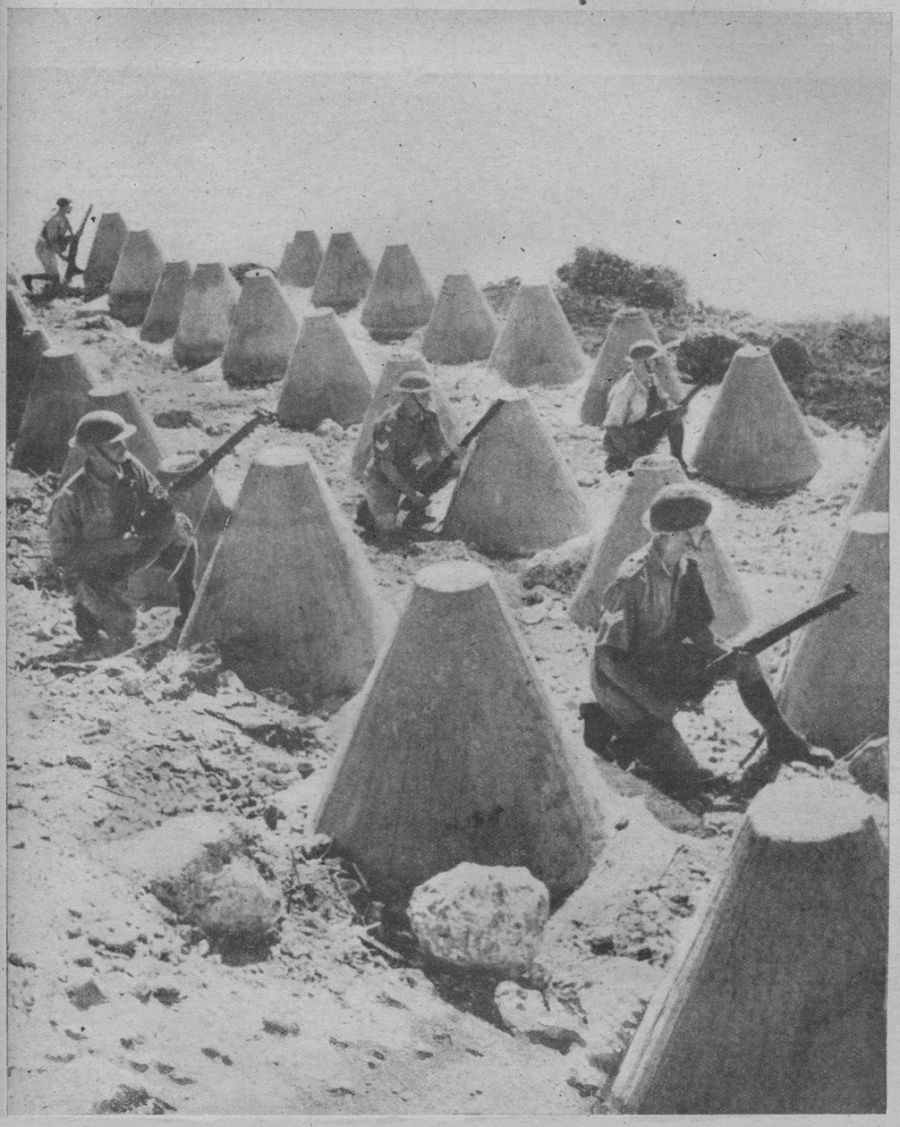 القوات البريطانية في سوريا ، 1941. بواسطة غير معروف