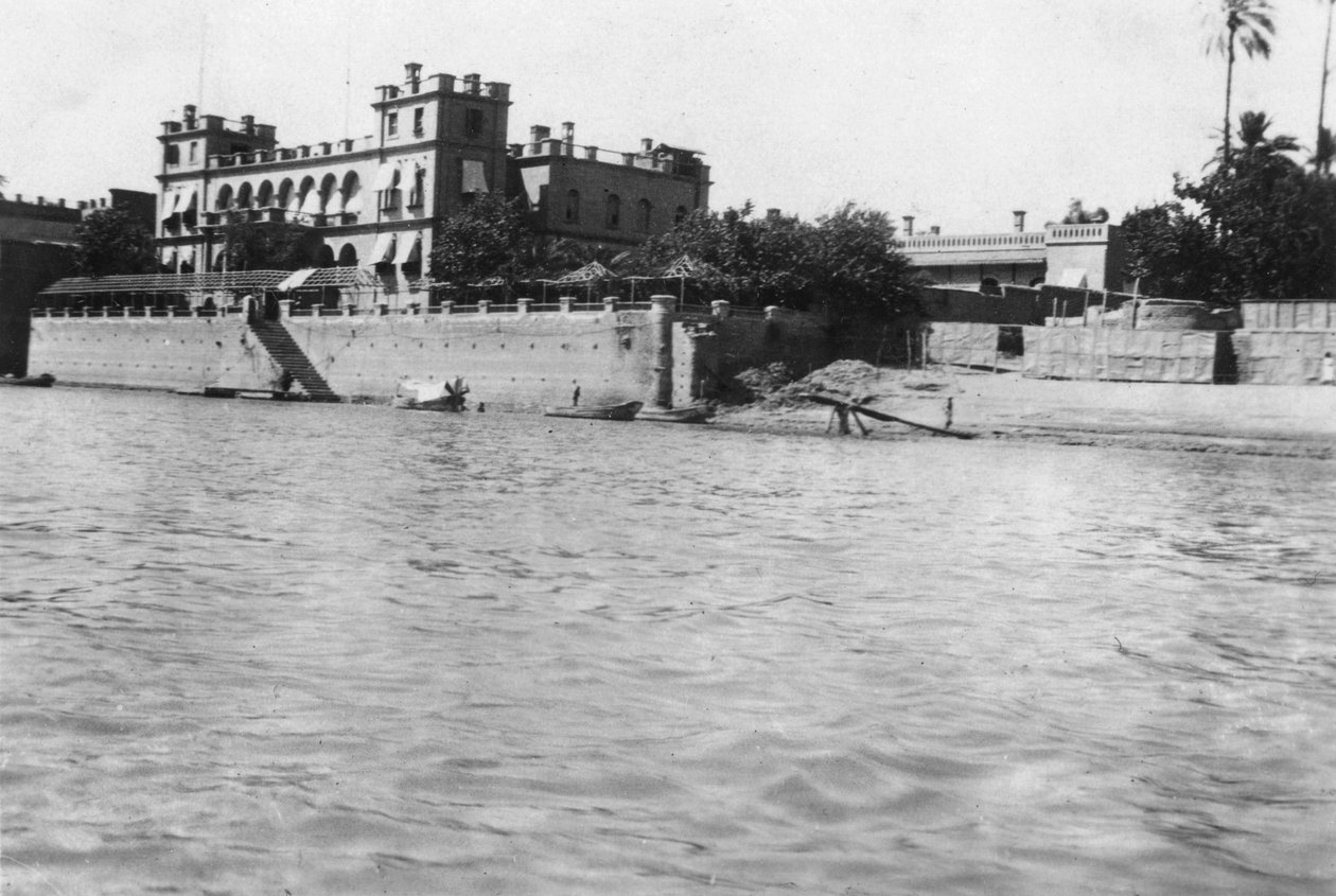 المقر العام البريطاني ، بغداد ، بلاد الرافدين ، الحرب العالمية الأولى ، 1918 بواسطة غير معروف