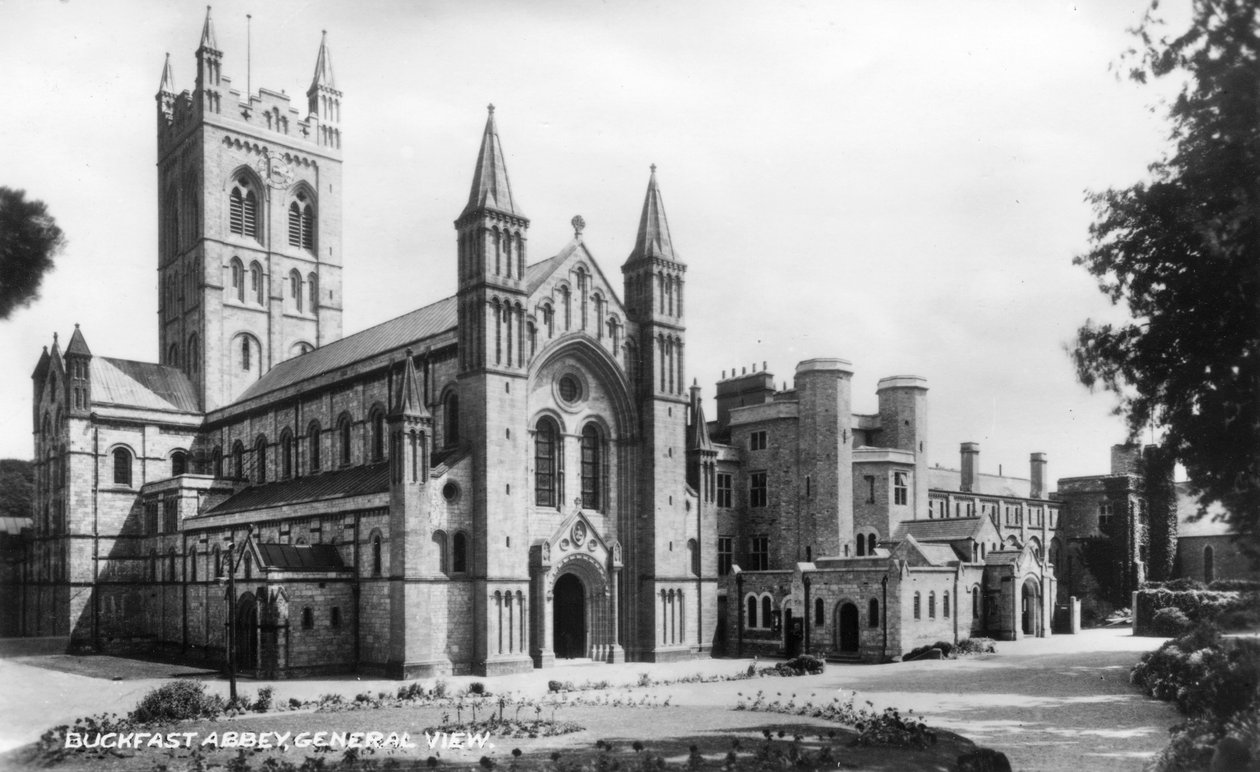 دير Buckfast ، Buckfastleigh ، ديفون ، أوائل القرن العشرين بواسطة غير معروف