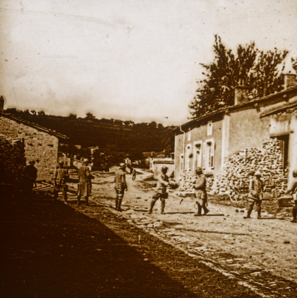 دفاعات البناء ، c1914-c1918 بواسطة غير معروف