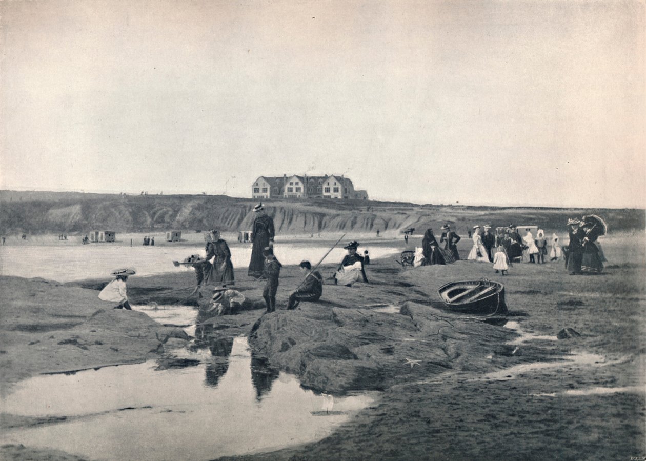 بوندوران - إيست ستراند ، مع الفندق الشمالي الكبير ، 1895 بواسطة غير معروف