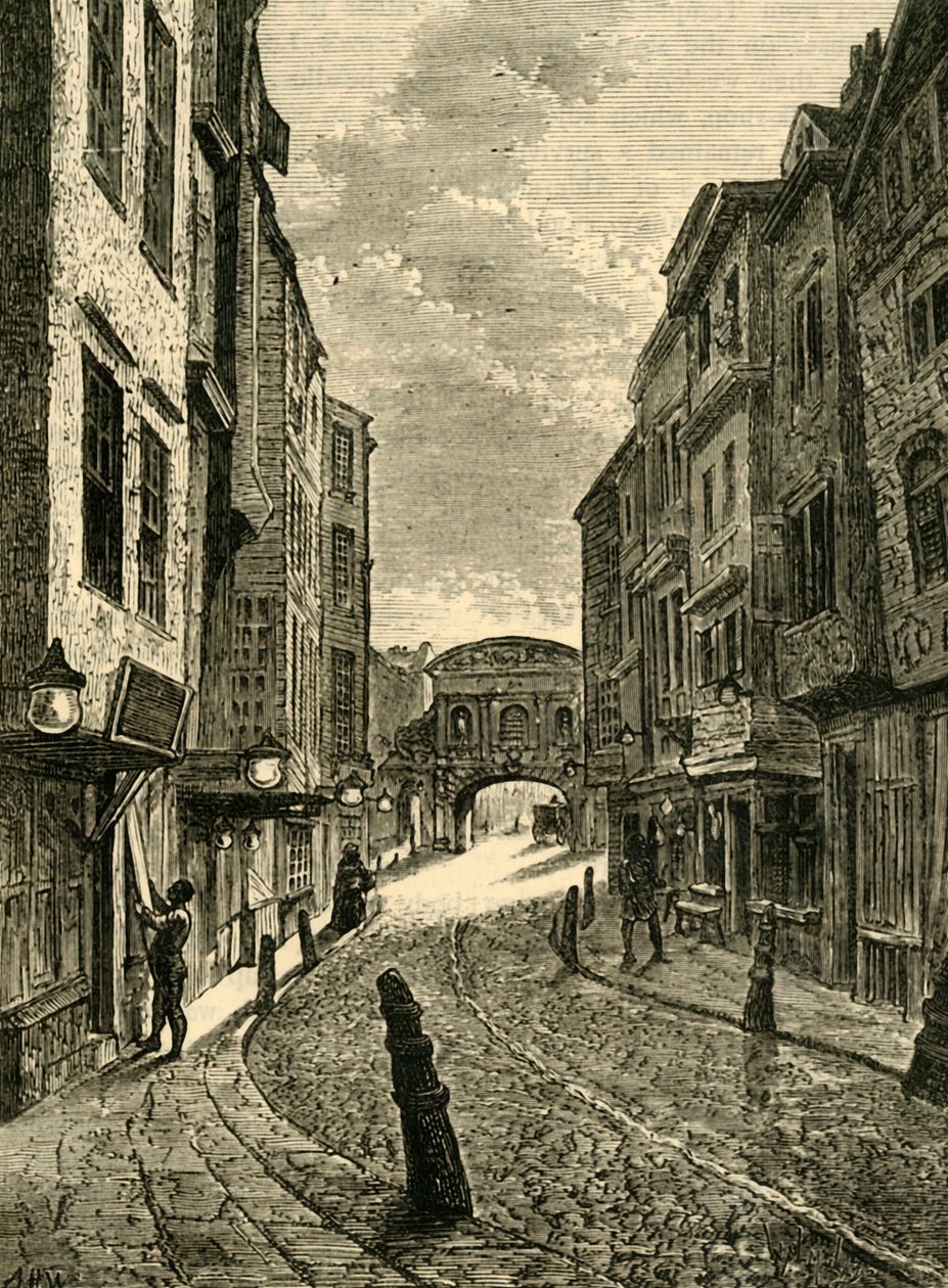 صف الجزارين عام 1800 ، 1881. بواسطة غير معروف