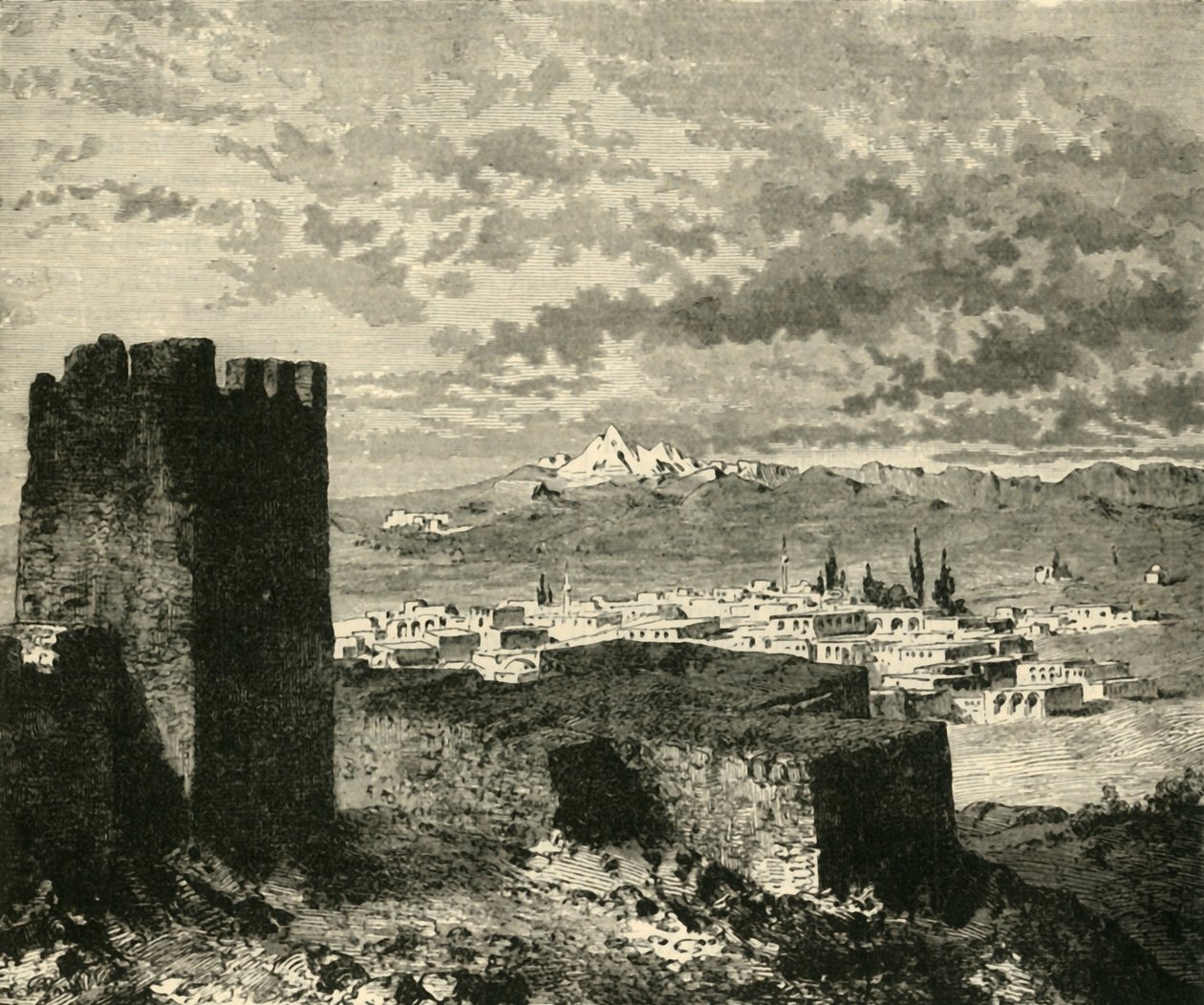 قيصرية ، في كابادوكيا ، 1890. بواسطة غير معروف