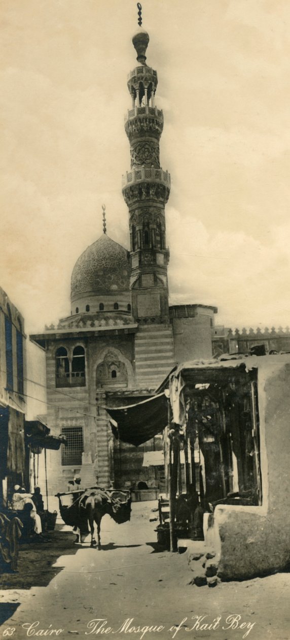 القاهرة - مسجد قايتباي c1918-c1939. بواسطة غير معروف