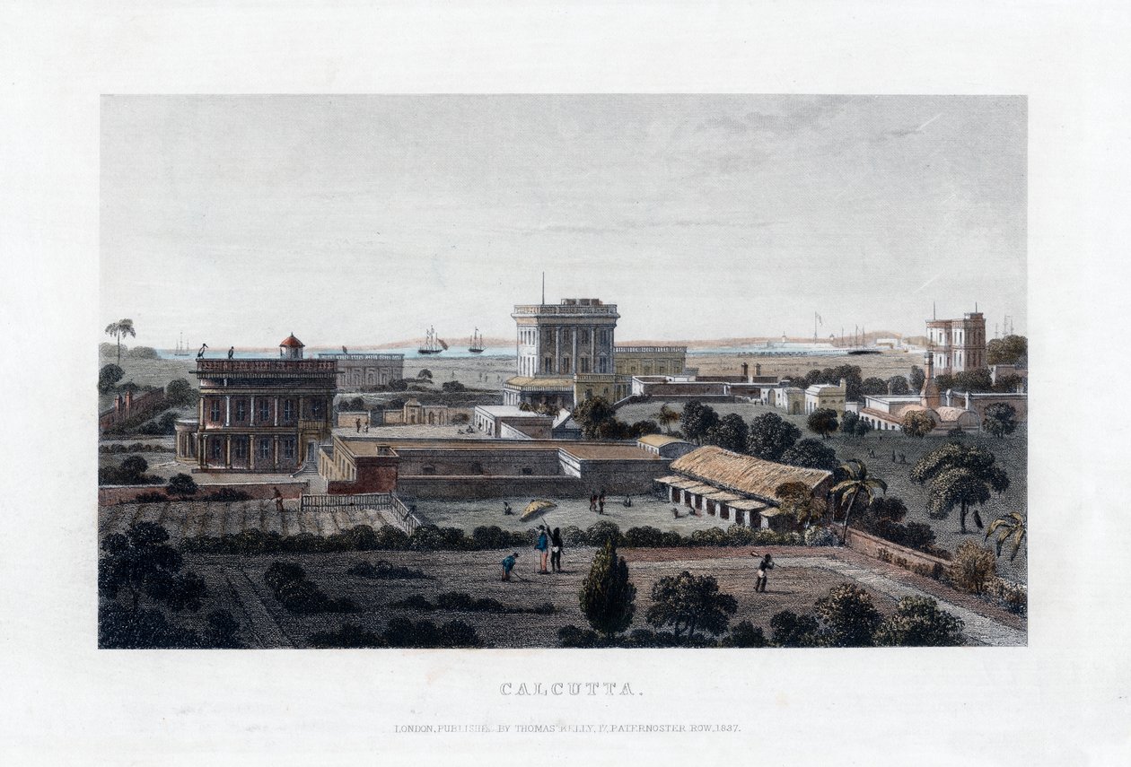 كلكتا ، الهند ، 1837 بواسطة غير معروف