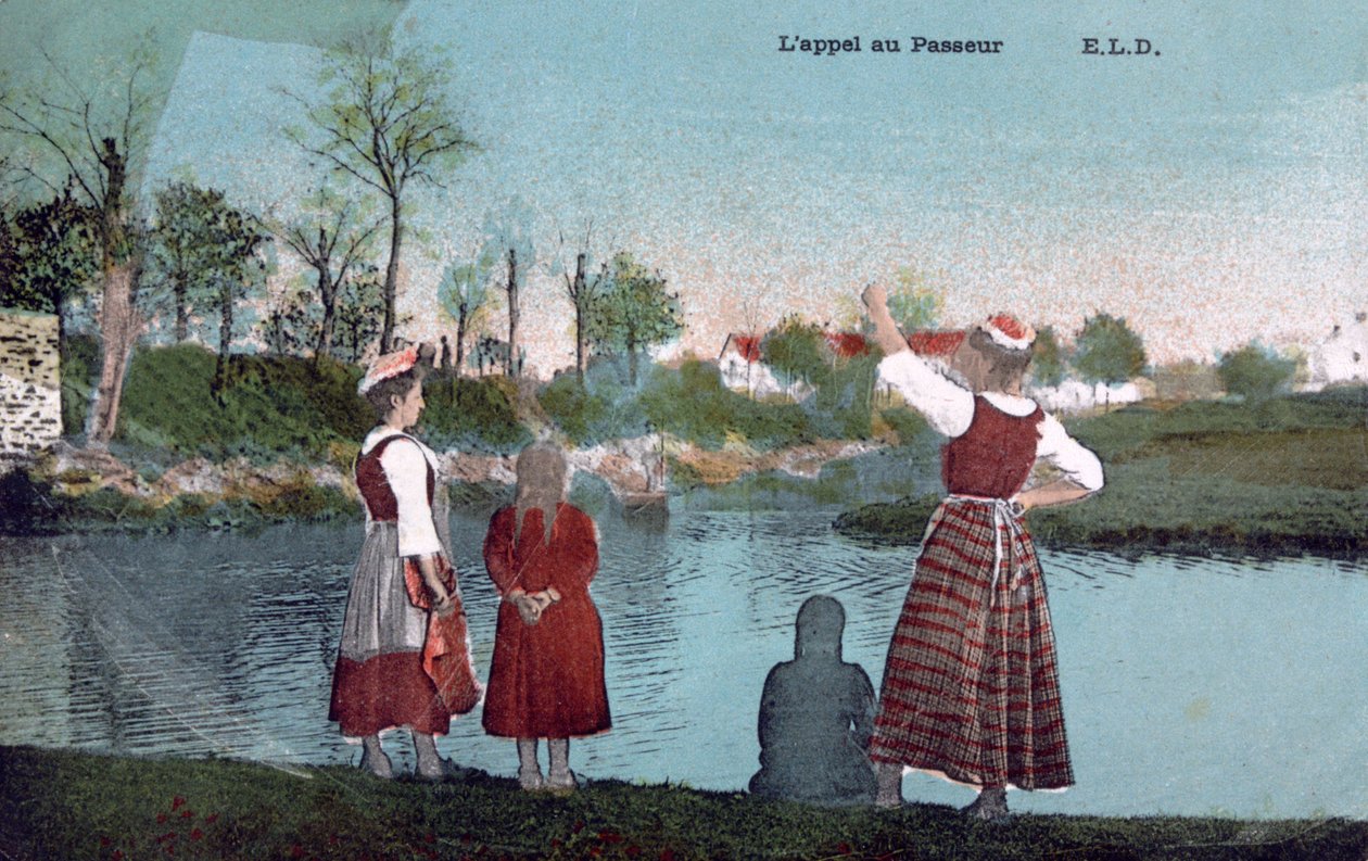اتصل بـ Ferryman ، c1900 بواسطة غير معروف