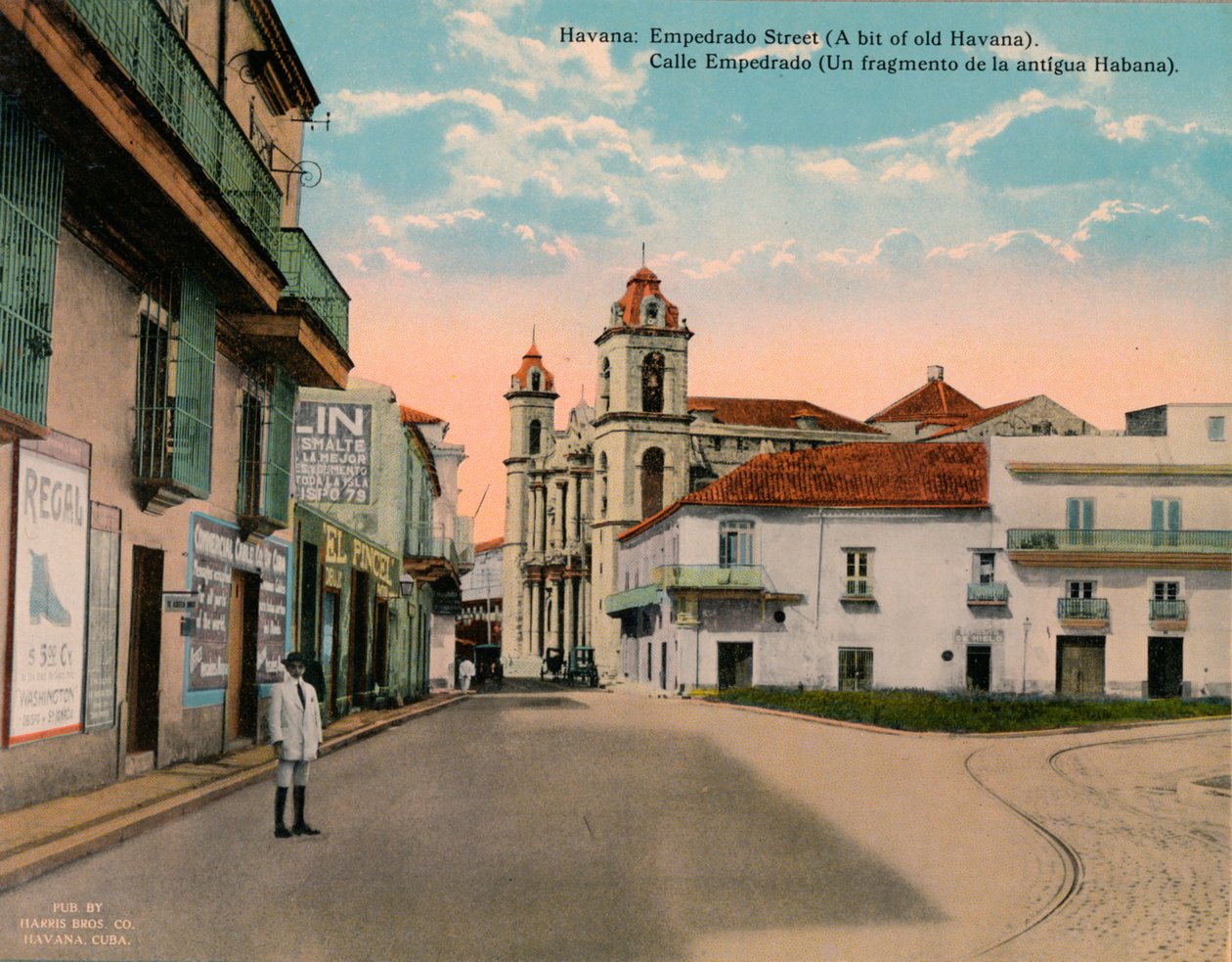 Calle Empedrado، Old Havana، Cuba، c1920 بواسطة غير معروف