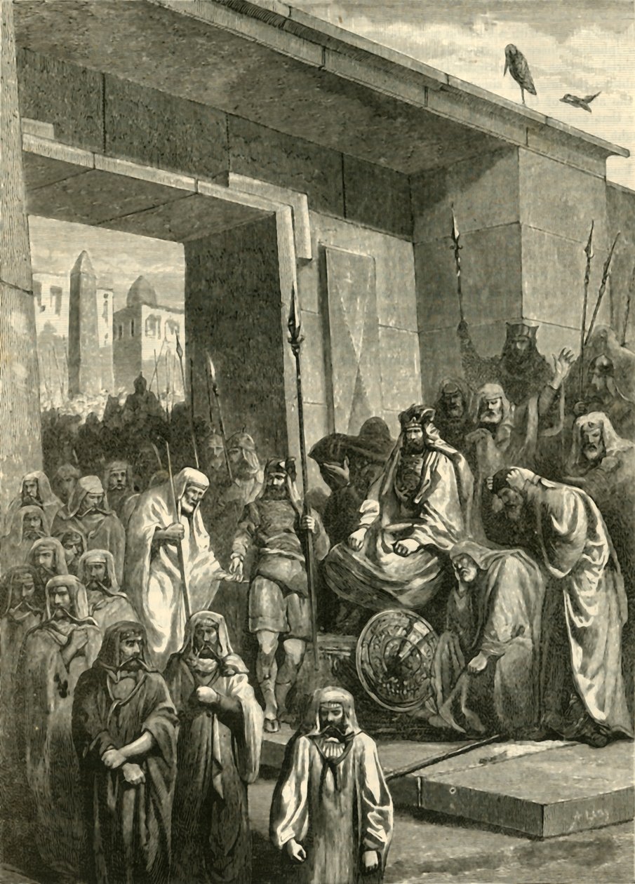 Cambyes and Psammetichs ، 1890. بواسطة غير معروف