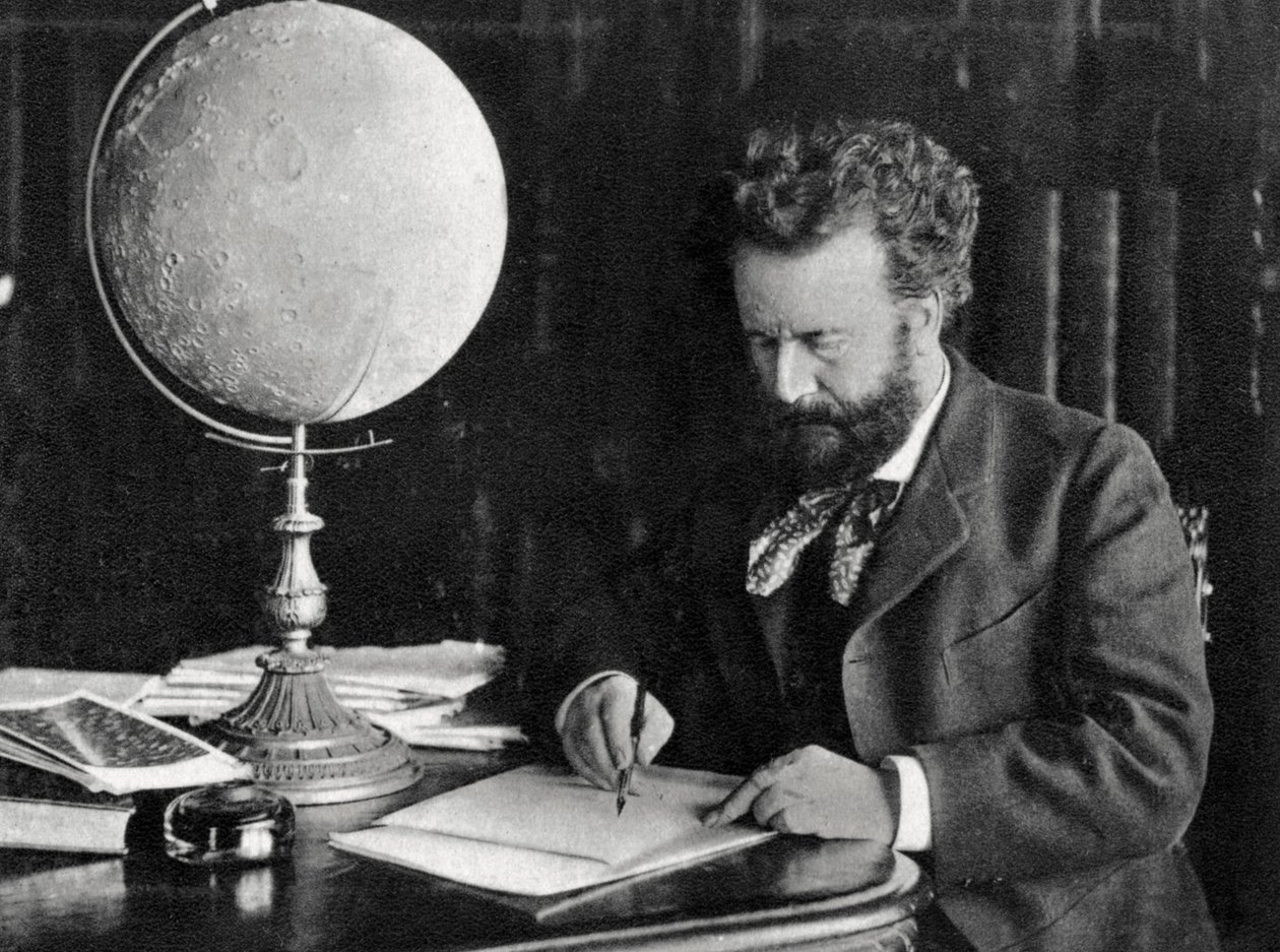 كاميل فلاماريون ، فلكي ومؤلف فرنسي ، 1890 بواسطة غير معروف