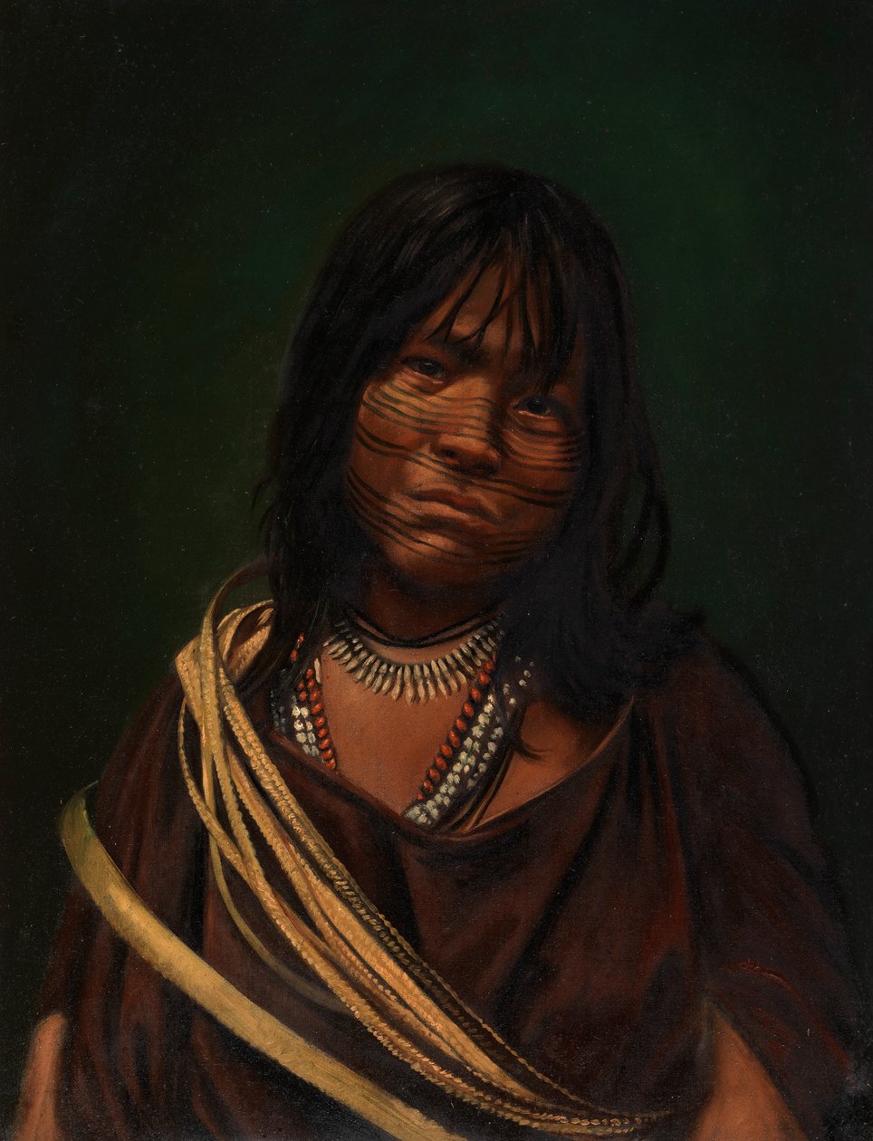 كامبا الهندية ، كاليفورنيا. 1890-1892. بواسطة غير معروف
