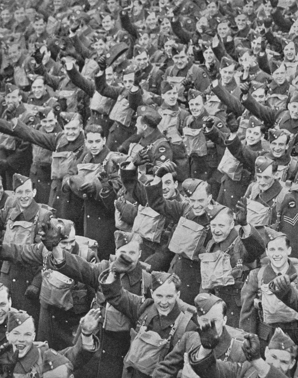 طيارو كندا يصلون ، 1939 ، 1940 بواسطة غير معروف