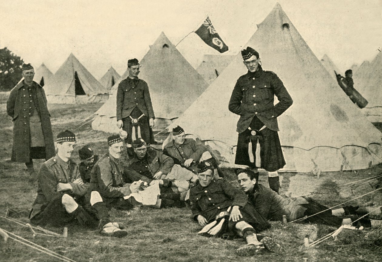 الجنود الكنديون ، الحرب العالمية الأولى ، 1914 ، c1920. بواسطة غير معروف