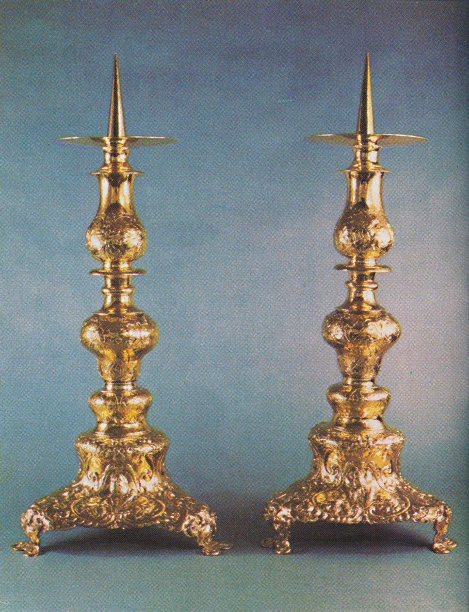 الشمعدانات ، c.1662 ، 1953 بواسطة غير معروف