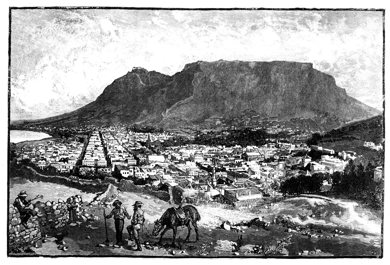 كيب تاون ، جنوب أفريقيا ، c1888 بواسطة غير معروف